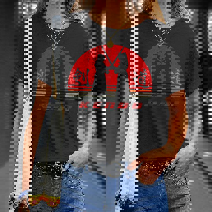 剣道、ヴィンテージスタイル Tシャツ 彼女への贈り物