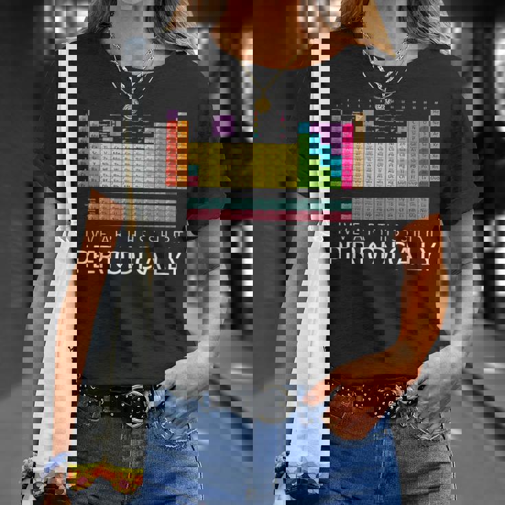 化学しゃれシャツ-私はこのシャツを定期的に着ています Tシャツ 彼女への贈り物