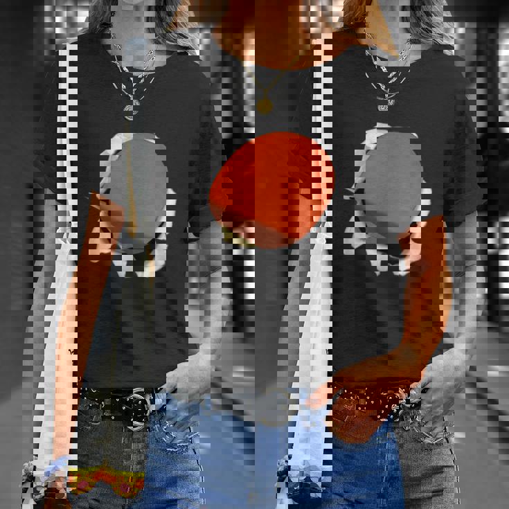 卓球 ラケット 面白いtシャツ ピンポン おもしろ 服 ネタ メンズ 卓球部 おもしろグッズ 大人 子供 Tシャツ 彼女への贈り物