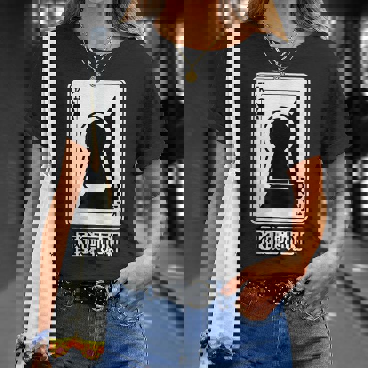 古墳《トランプのキング》パロディ【変なデザイン屋さん】歴史 かわいい イラスト 面白い おしゃれ Tシャツ 彼女への贈り物