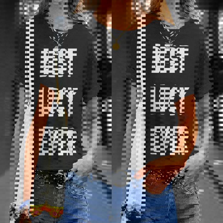 史上最高の Lucy Tシャツ 彼女への贈り物