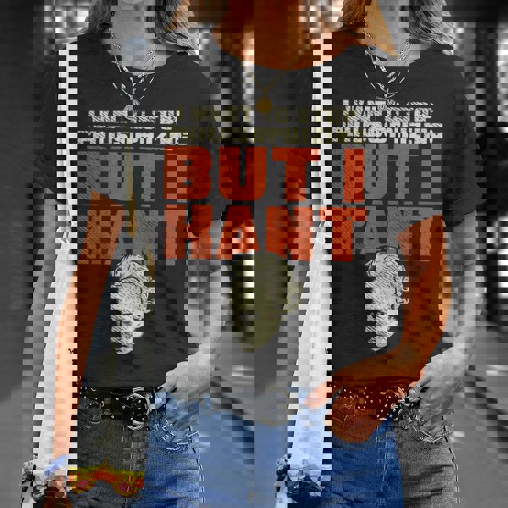 哲学するのやめたいけど俺カント、面白い哲学者 Tシャツ 彼女への贈り物