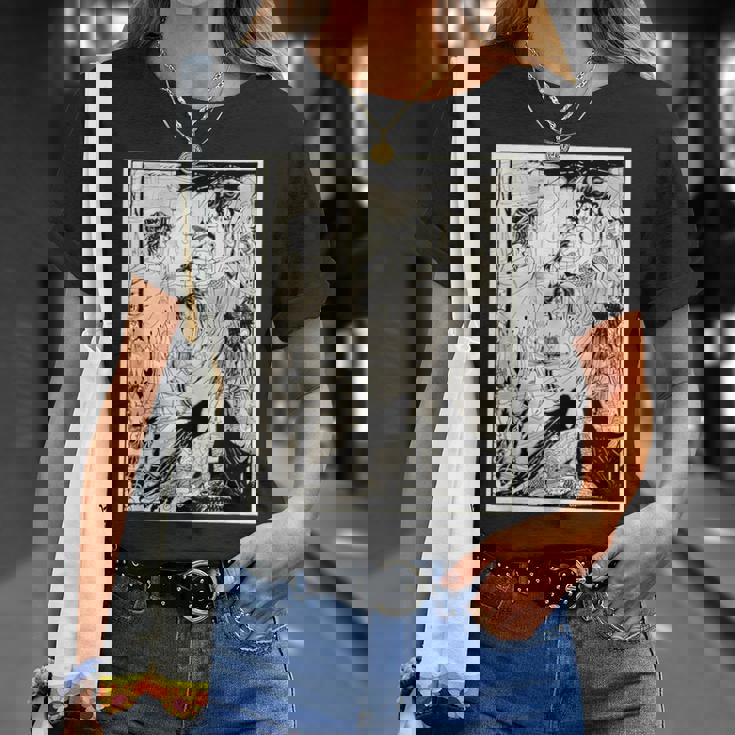 夢 By オーブリー・ビアズリー 1894 Tシャツ 彼女への贈り物