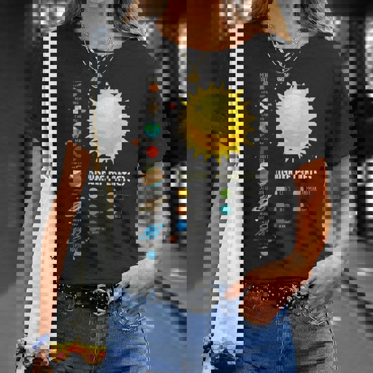 太陽系 I 宇宙 I 矮小惑星 I 惑星 Tシャツ 彼女への贈り物