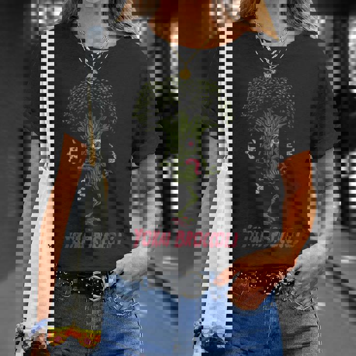 妖怪ブロッコリースピリット ハロウィン Tシャツ 彼女への贈り物