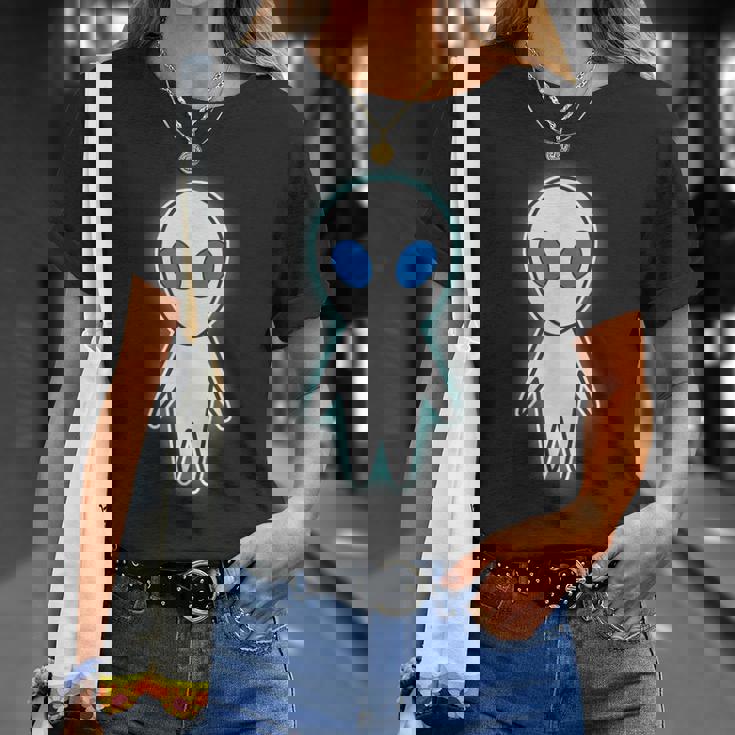 宇宙人 エイリアン『セルフィー』グレイ【ゆるフレンズ】かわいい イラスト 面白い Tシャツ 彼女への贈り物