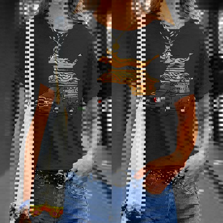 宮型霊柩車 Tシャツ 彼女への贈り物