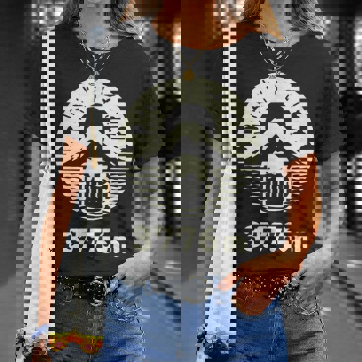 富士山3776ｍ Tシャツ 彼女への贈り物