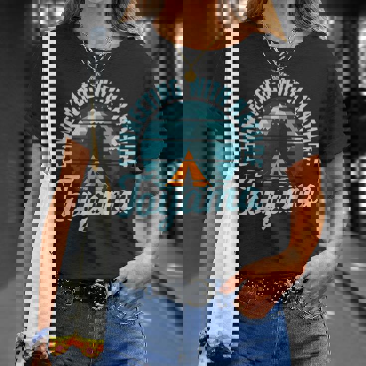 富山市日本自然とつながる 富山 お土産 扇子 Tシャツ 彼女への贈り物