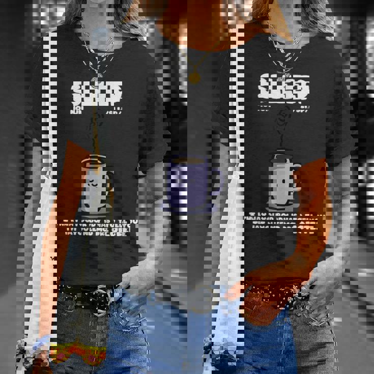 寝るマグカップ Tシャツ 彼女への贈り物