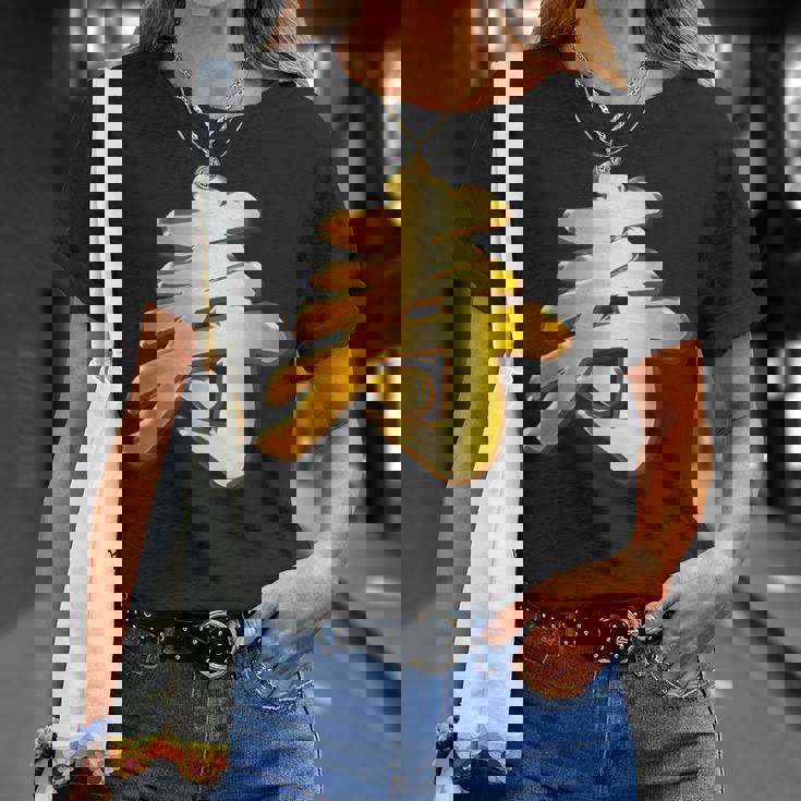 寿 ことぶき【フェイク 金プレート 風 文字】お祝い 結婚式・誕生日 金 ゴールド 面白い 色 Tシャツ 彼女への贈り物