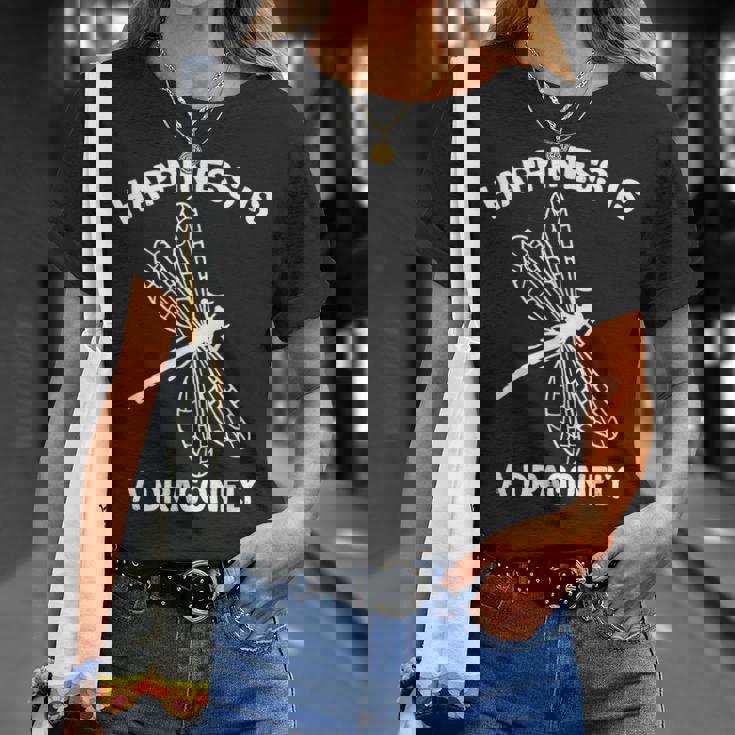 幸せはトンボ Tシャツ 彼女への贈り物