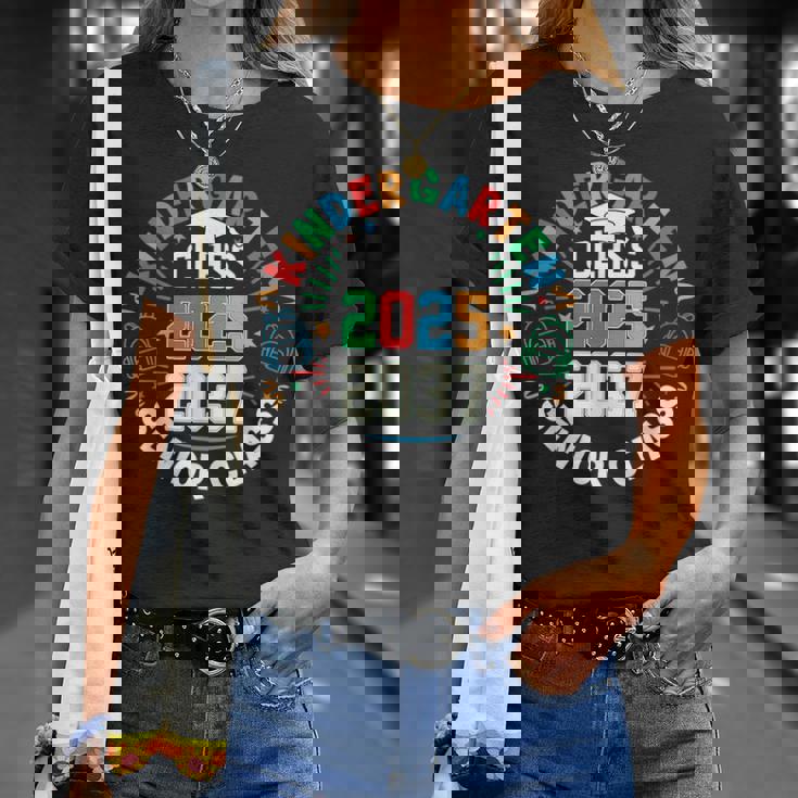 幼稚園卒業クラス 2025年度シニア2037年クラス Tシャツ 彼女への贈り物