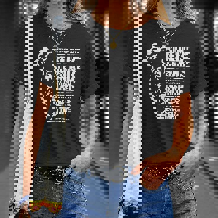 彼らが魂を持っていると信じないなら、ピットブル愛好家ピットブル Tシャツ 彼女への贈り物