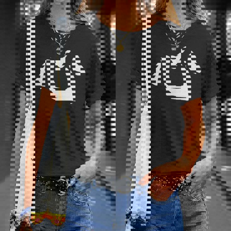 心のための漢字古代日本の書道の文字 Tシャツ 彼女への贈り物