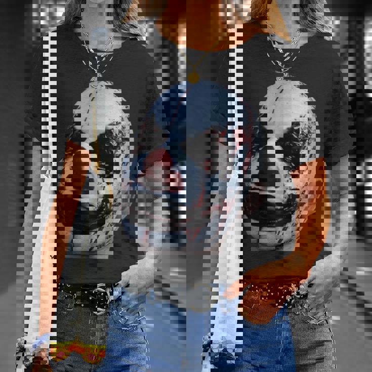 怖い顔 Tシャツ 彼女への贈り物