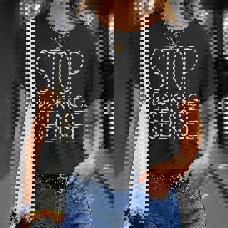 意味をなすのをやめて Tシャツ 彼女への贈り物