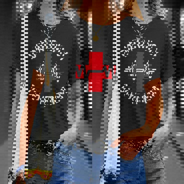 救急科 救急室 医療 Tシャツ 彼女への贈り物