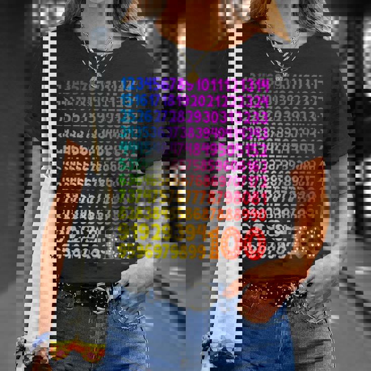 数字の日 100 数字の日 キッズコスチューム 算数の日 女の子 男の子 Tシャツ 彼女への贈り物