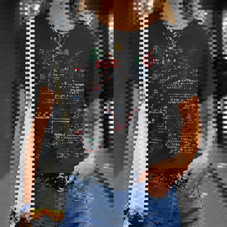 数学教師科学大学学校ギフトオタク主要数学 Tシャツ 彼女への贈り物