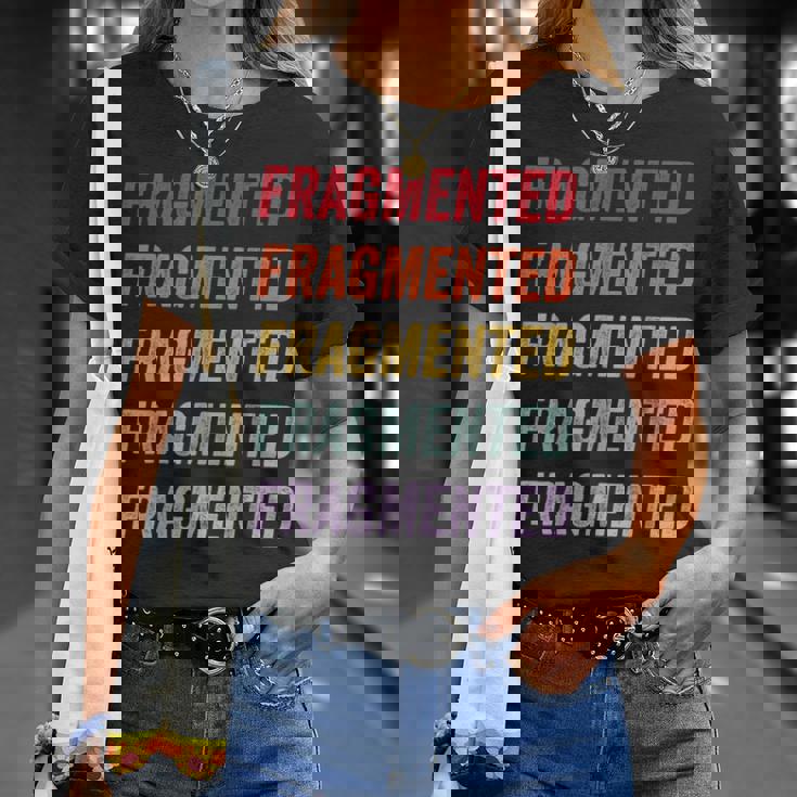 断片化 Tシャツ 彼女への贈り物