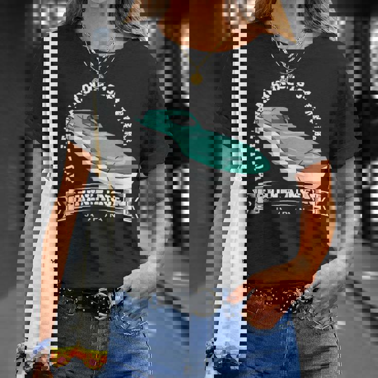 新幹線 新幹線 お土産 はやぶさ E5 漢字 Tシャツ 彼女への贈り物