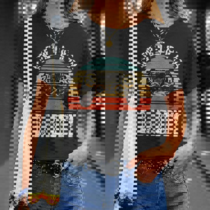 新米パパ 父の日 パパにレベルアップ Tシャツ 彼女への贈り物