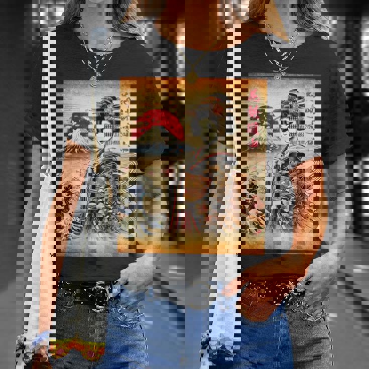 日本の伝統の優雅さ Tシャツ 彼女への贈り物