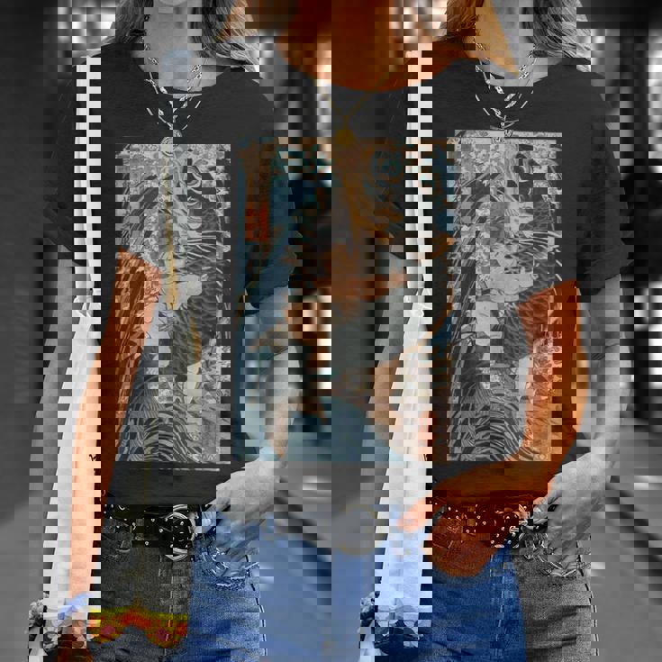 日本美術 戦闘機 相撲 鯉 海波 国吉 浮世絵 Tシャツ 彼女への贈り物