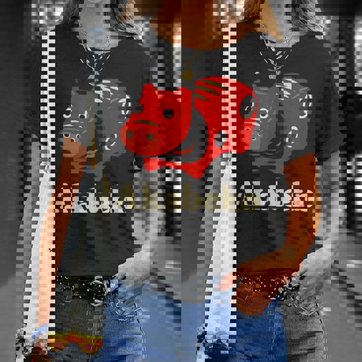 日本赤べこ牛 会津 福島 お土産 おもちゃ Tシャツ 彼女への贈り物