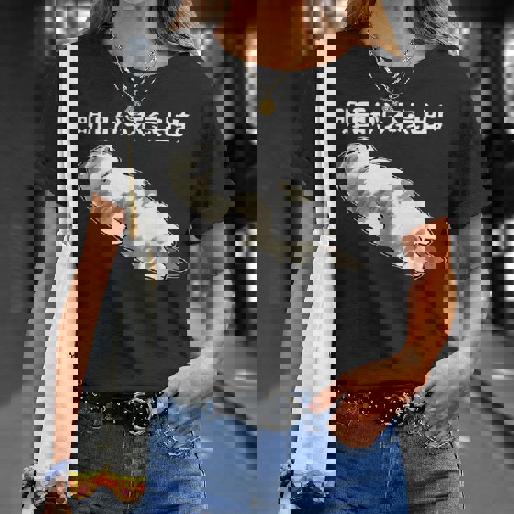 明日から本気出す 面白い猫のことわざ Tシャツ 彼女への贈り物