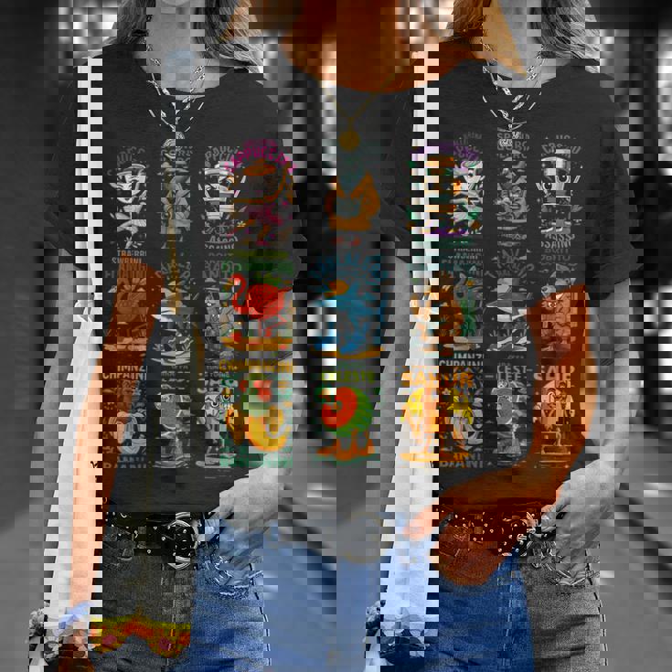 最も愛されているイタリアンブレインロットキャラクターキッズミームボーイトレンディ。 Tシャツ 彼女への贈り物