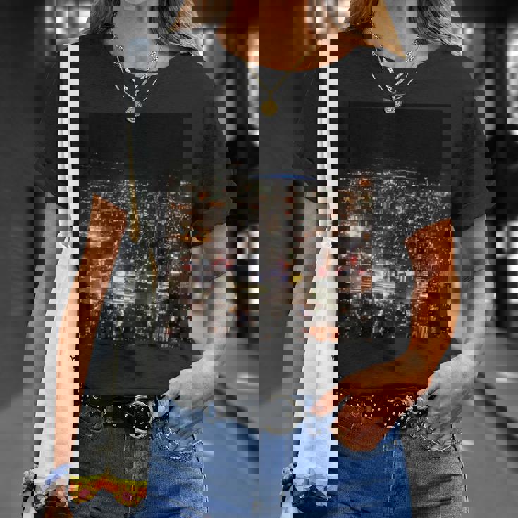 東京の夜景 Tシャツ 彼女への贈り物