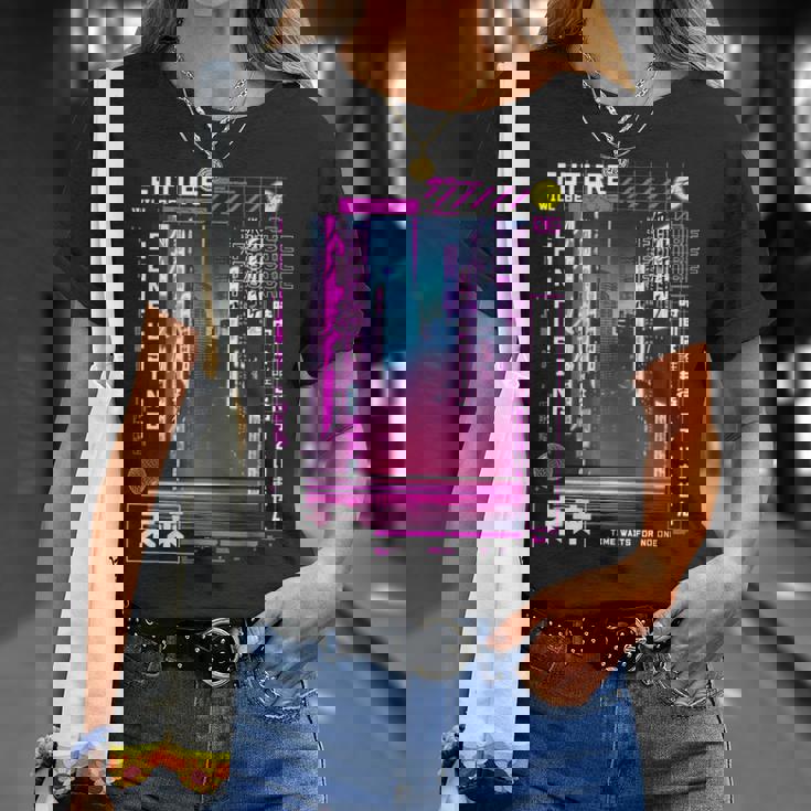 東京サイバーパンク ヴェイパーウェーブ 日本のレトロな雰囲気の美学 Tシャツ 彼女への贈り物