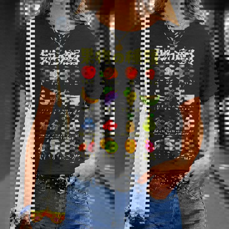 果物 面白いtシャツ フルーツ 種類 おもしろ 食べ物 イラスト 面白い 服 ネタ グッズ 文字tシャツ Tシャツ 彼女への贈り物