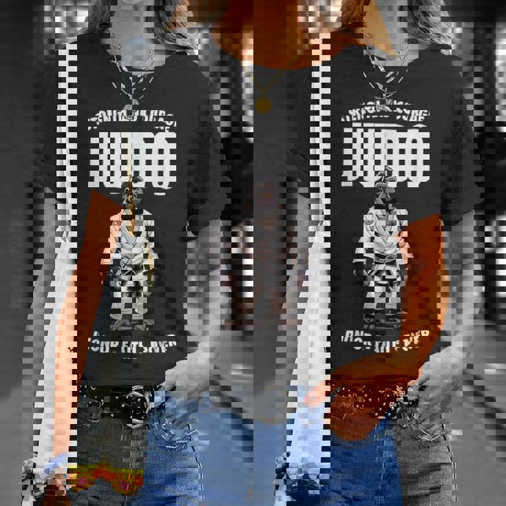 柔道ゴリラ かわいい日本の柔道家 Tシャツ 彼女への贈り物