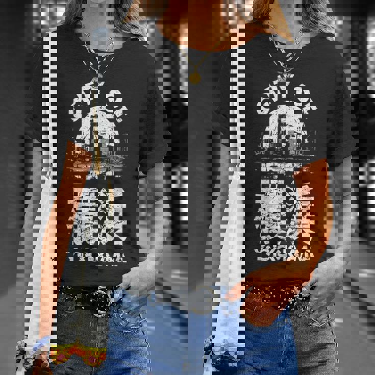 横浜ジャパン横浜市みなとみらいお土産 Tシャツ 彼女への贈り物