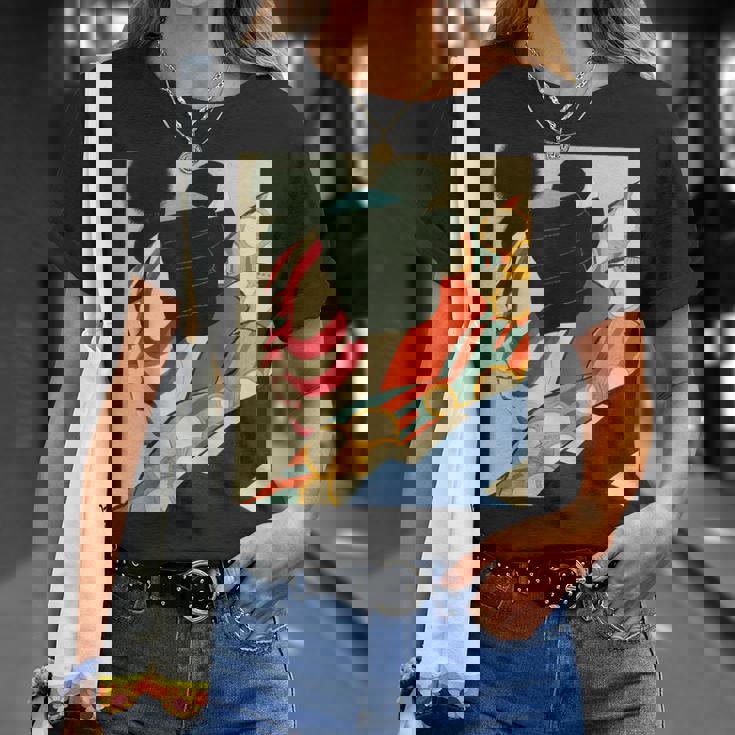 歌舞伎 かぶき 役者 日本美術 浮世絵 役者絵 名取春仙 七世松本幸四郎 梅王 Tシャツ 彼女への贈り物