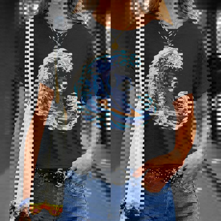 死神サーフィン Tシャツ 彼女への贈り物