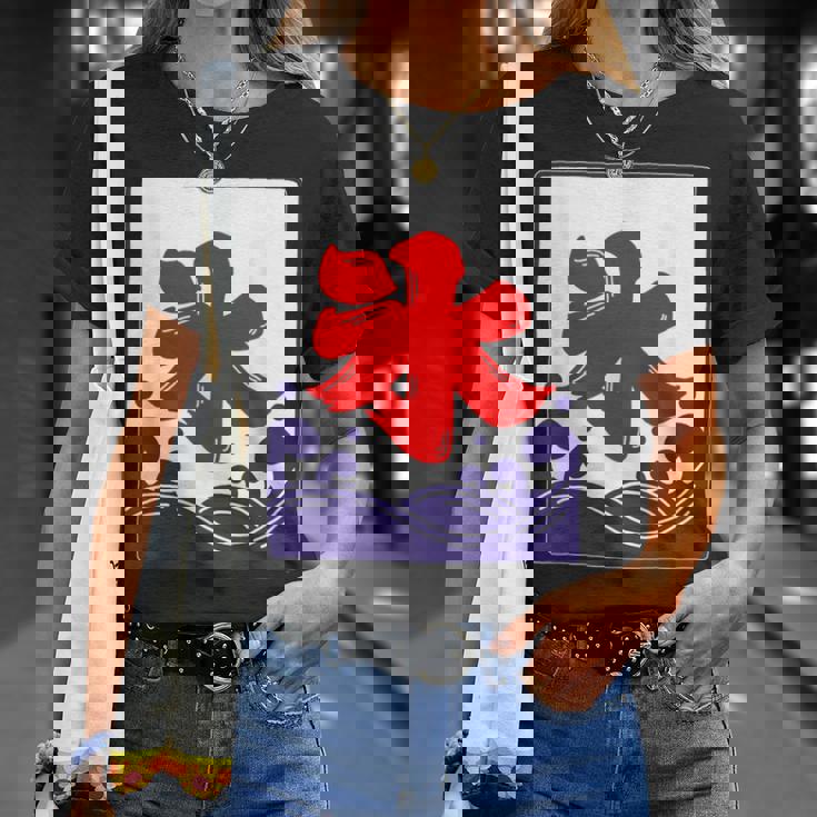 氷 のれん 夏（氷屋 かき氷）お祭り 夜店 漢字 文字 昭和レトロ 和柄 かわいい イラスト Tシャツ 彼女への贈り物