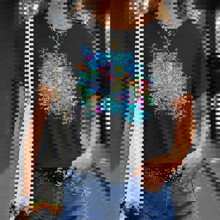 海シリーズ 鮮やかな海亀 Tシャツ 彼女への贈り物