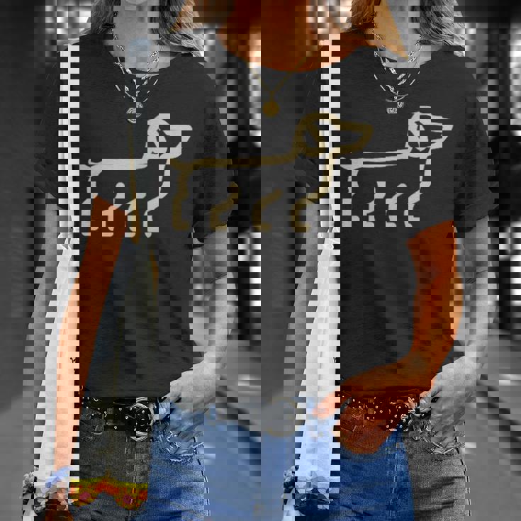 犬 リトルダックスフンド Tシャツ 彼女への贈り物