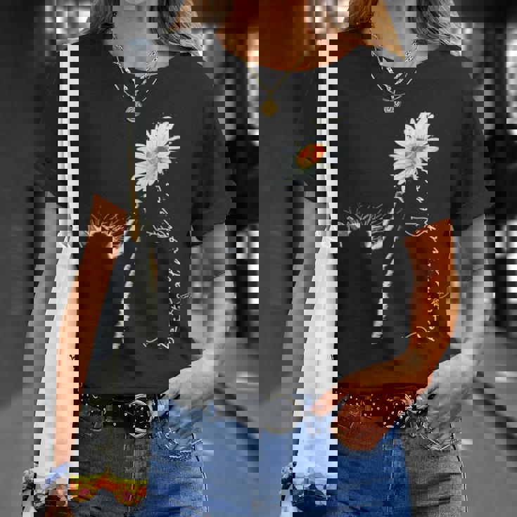 猫 & マーガレット Tシャツ 彼女への贈り物