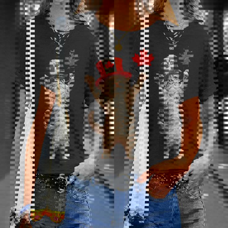 猫カナダ Tシャツ 彼女への贈り物