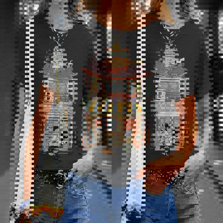 猫カフェ Tシャツ 彼女への贈り物