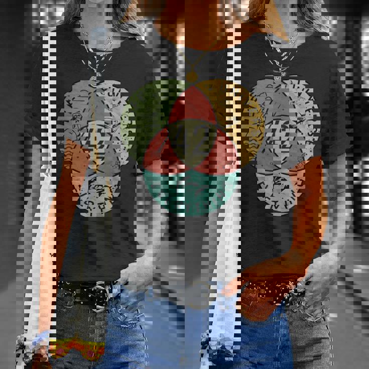 生命、宇宙、そしてすべてに対する42の答え Tシャツ 彼女への贈り物