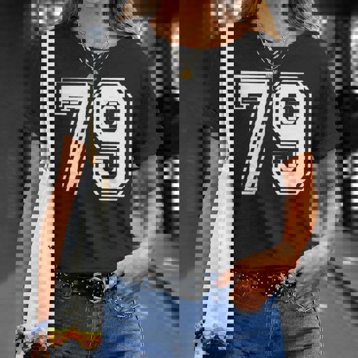 番号 79インチ ホワイト Tシャツ 彼女への贈り物