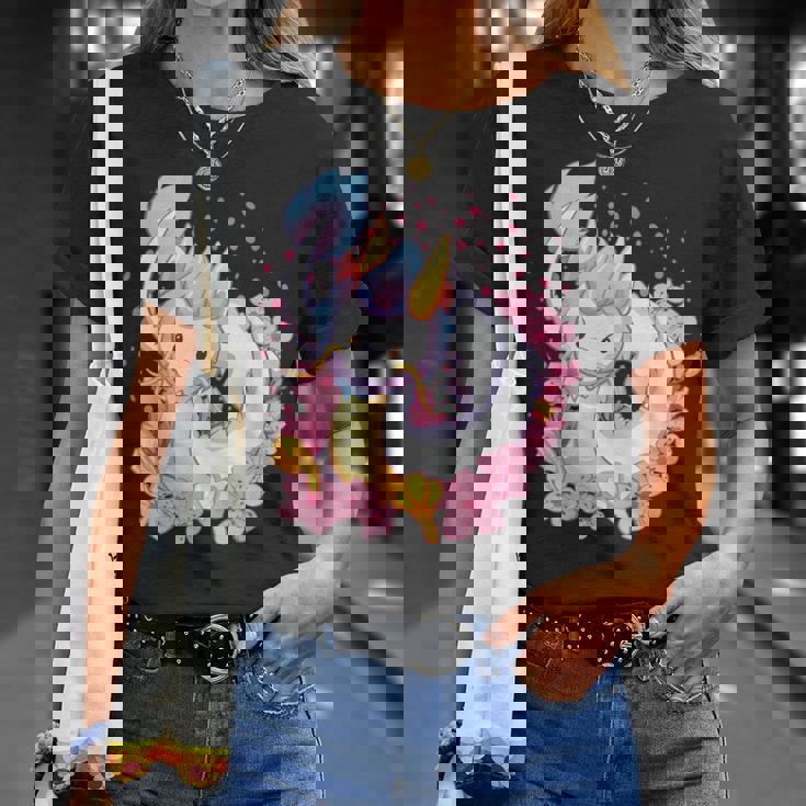 白 アニメ ドラゴン 美的 カワイイ Tシャツ 彼女への贈り物