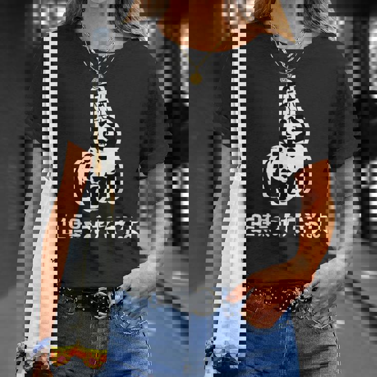 白黒つけてやるよ ネタ ことわざ 慣用句 ジョーク ギャグ ダジャレ ツッコミ パンダ おもしろ Tシャツ 彼女への贈り物