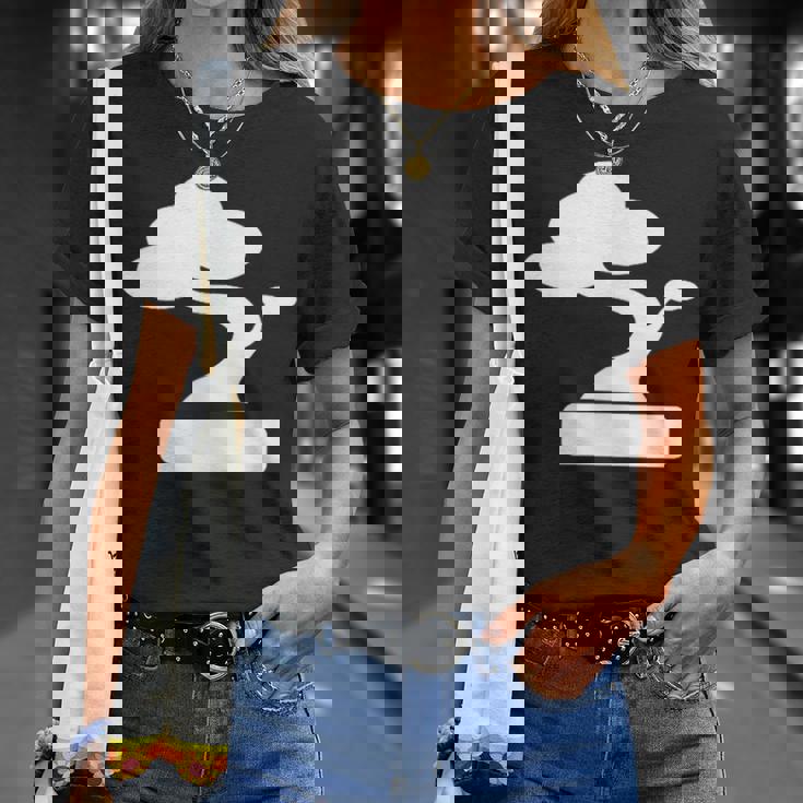 盆栽-ケンガイホキダチマツジュニパー盆栽 Tシャツ 彼女への贈り物